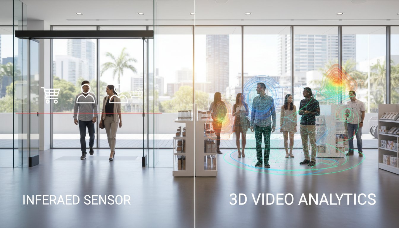 Infrared vs. Video People Counters: Which Technology Drives Better ROI in 2026?